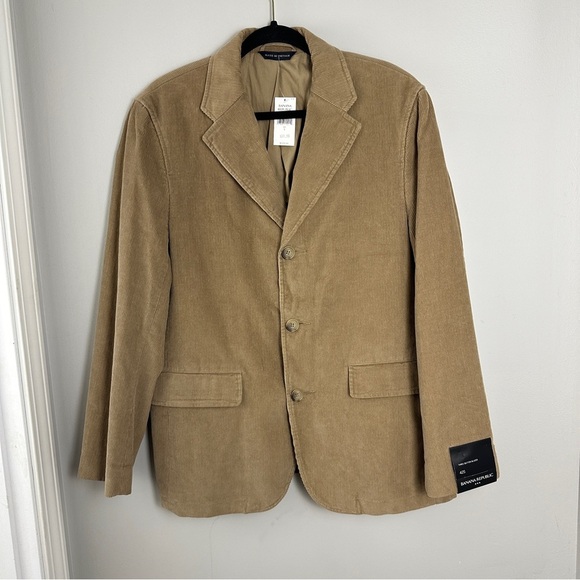 Banana Republic Other - Banana Republic Three- Button Blazer Jacket Corduroy 42s Jacket Business Neutral